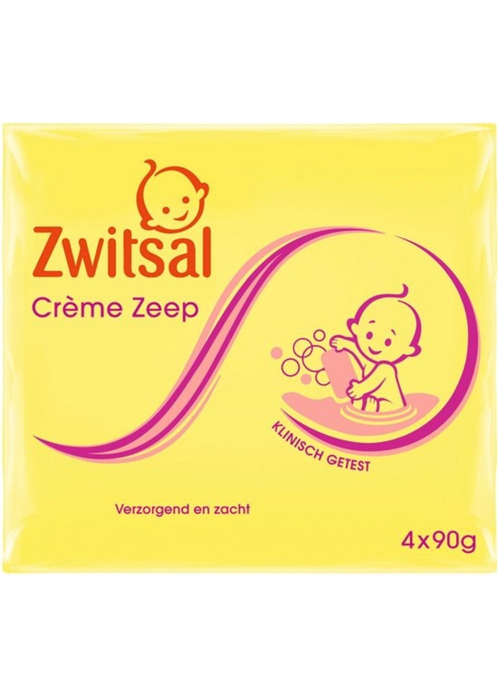 Zwitsal Creme Zeep 4x90GR