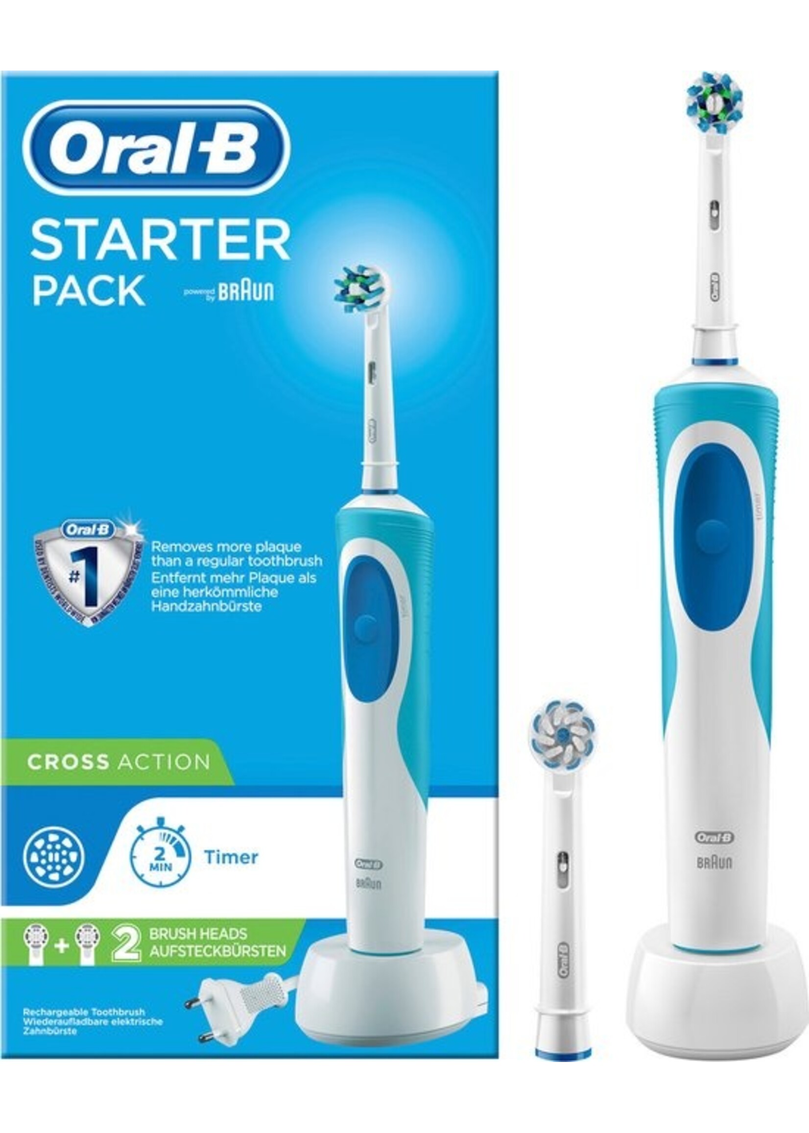 Oralb Braun Oral-B - Vitality Starterpack - incl. 2nd Refill