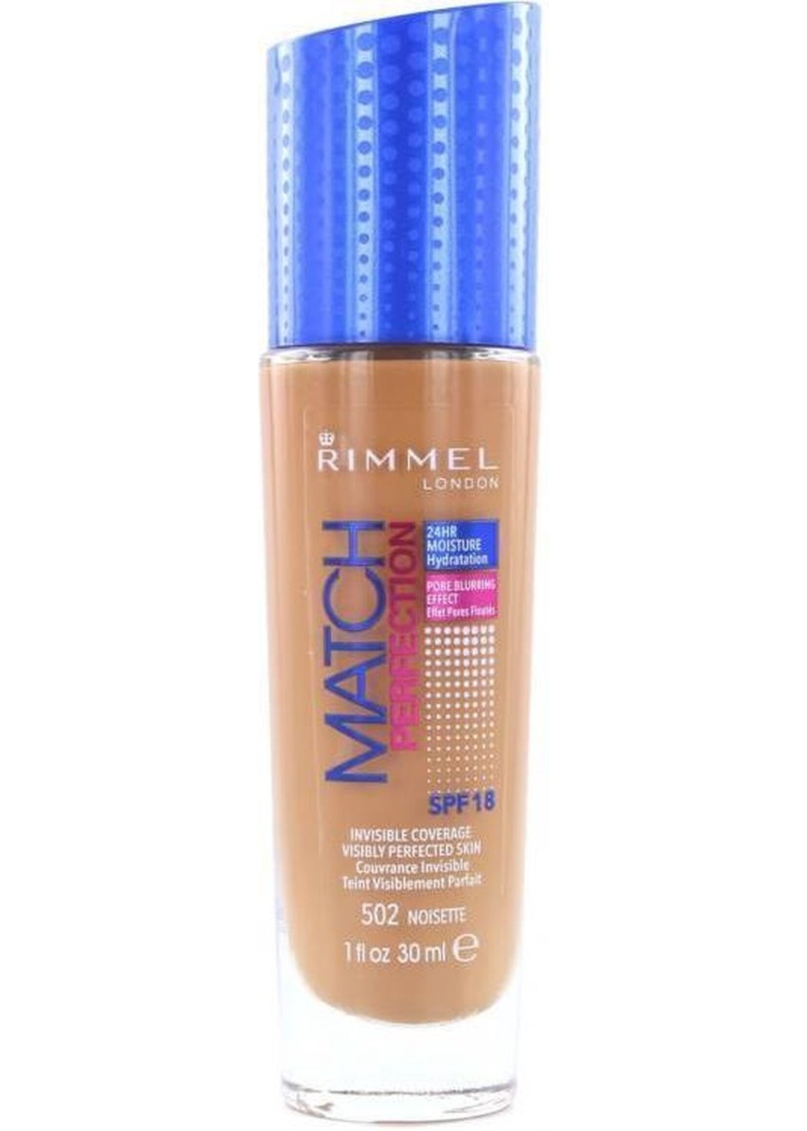 Rimmel London Match Perfection Foundation 501 Noisette