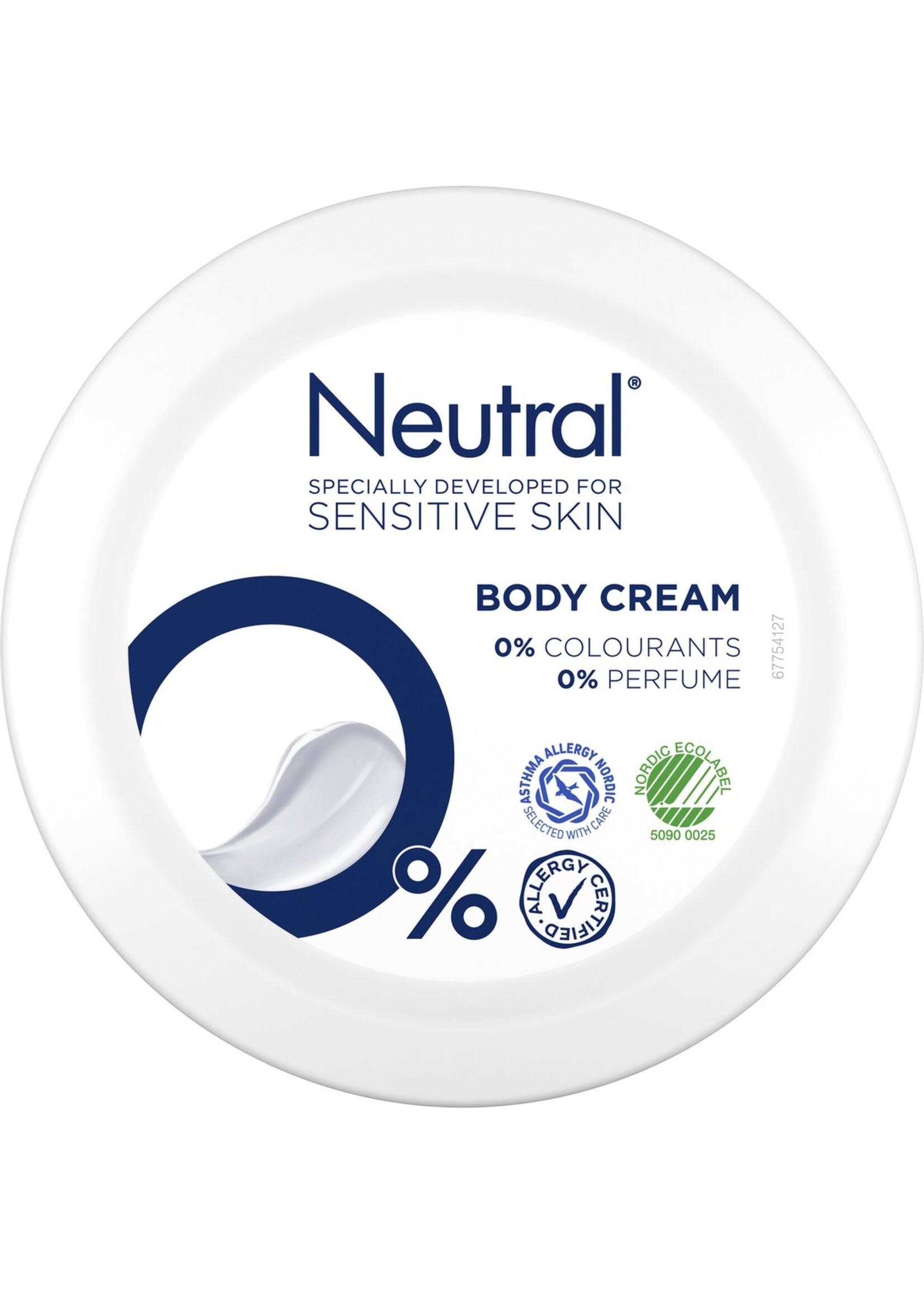 Neutral Parfumvrij Body Cream 250 ml