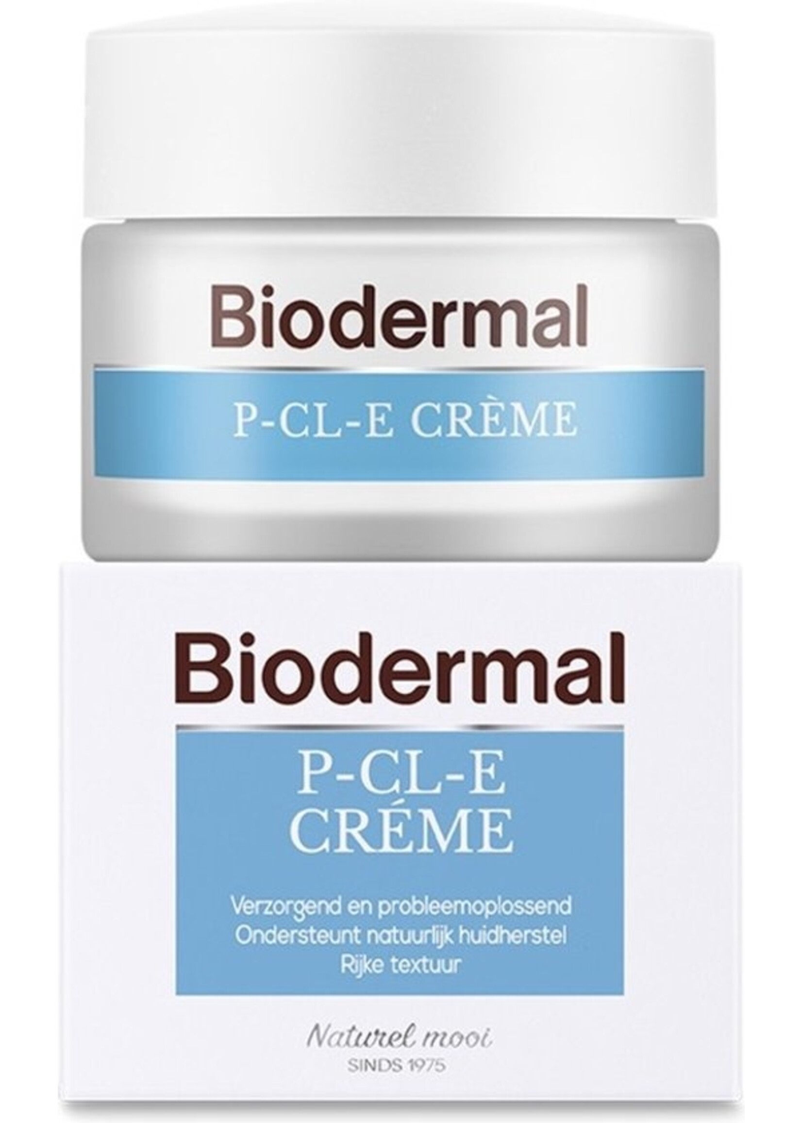 Biodermal P-Cl-E creme - Dagcreme - Deze dagcrème ondersteunt het herstellend vermogen van de droge huid - droge huid gezichtscreme - gezichtsverzorging - 50 ml