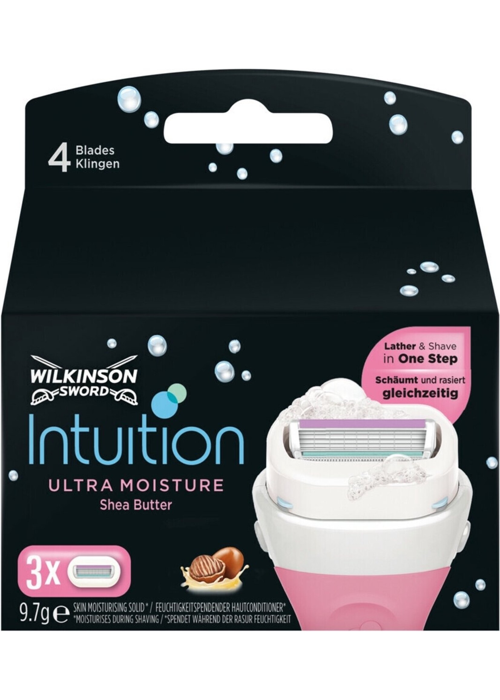 Wilkinson Woman Scheermesjes Intuition Ultra Moisture 3 stuks