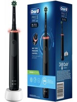 Oralb Braun Oral-B Pro 3 3000 - Zwart - Elektrische Tandenborstel - Ontworpen Door Braun - Black Edition