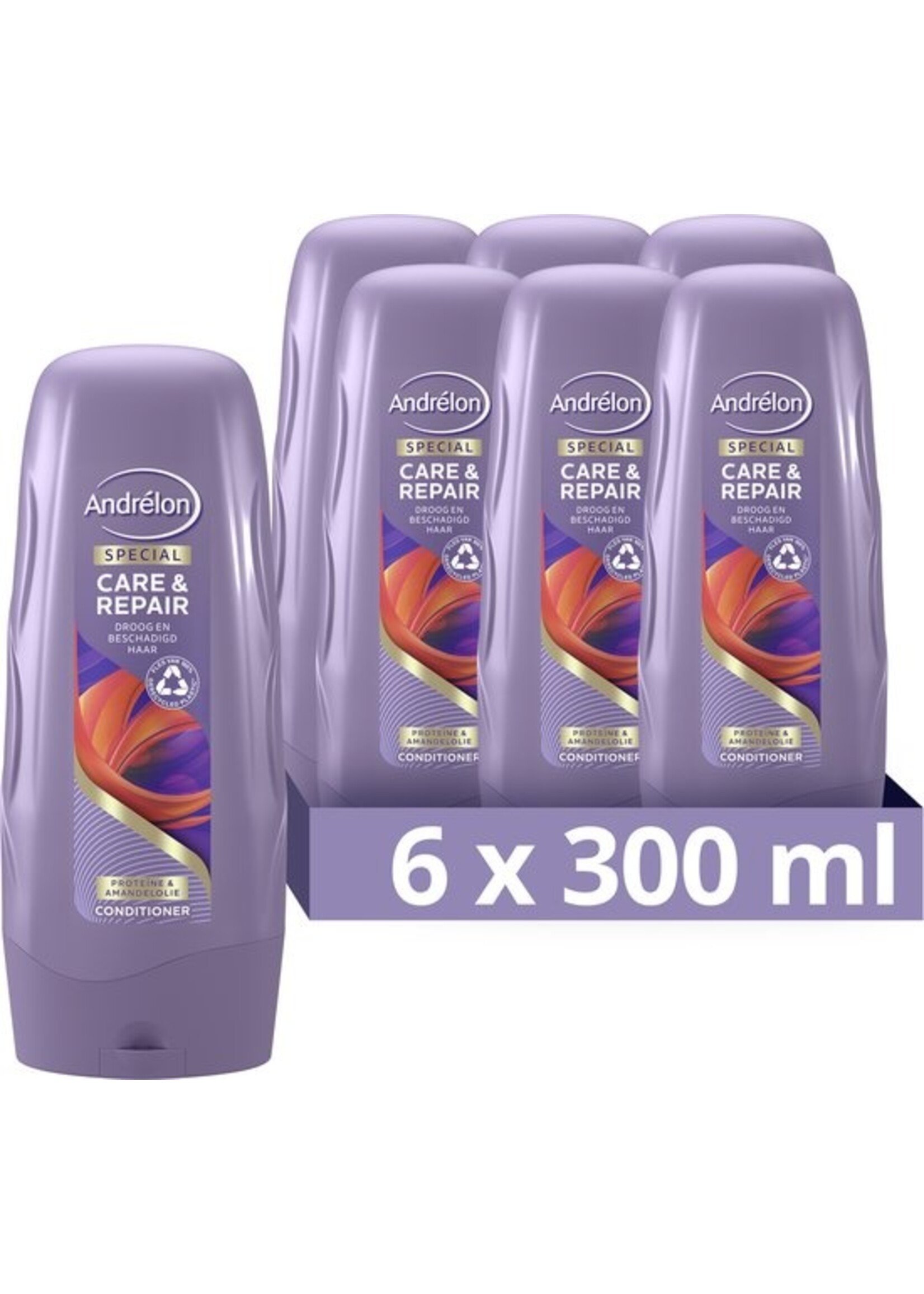 Andrélon Special Care & Repair Conditioner - 6 x 300 ml - Voordeelverpakking