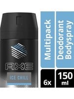 Axe Deospray – Ice Chill 150 ml - 6 stuks