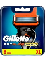 GILLETTE Gillette Fusion ProGlide Power Scheermesjes Navulling - 8 stuks