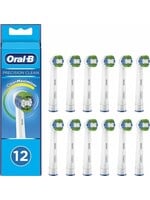 Oralb Braun Oral-B Precision Clean - Met CleanMaximiser-technologie - Opzetborstels - 12 Stuks