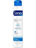 6x Sanex Deodorant Spray Dermo Invisible 200 ml