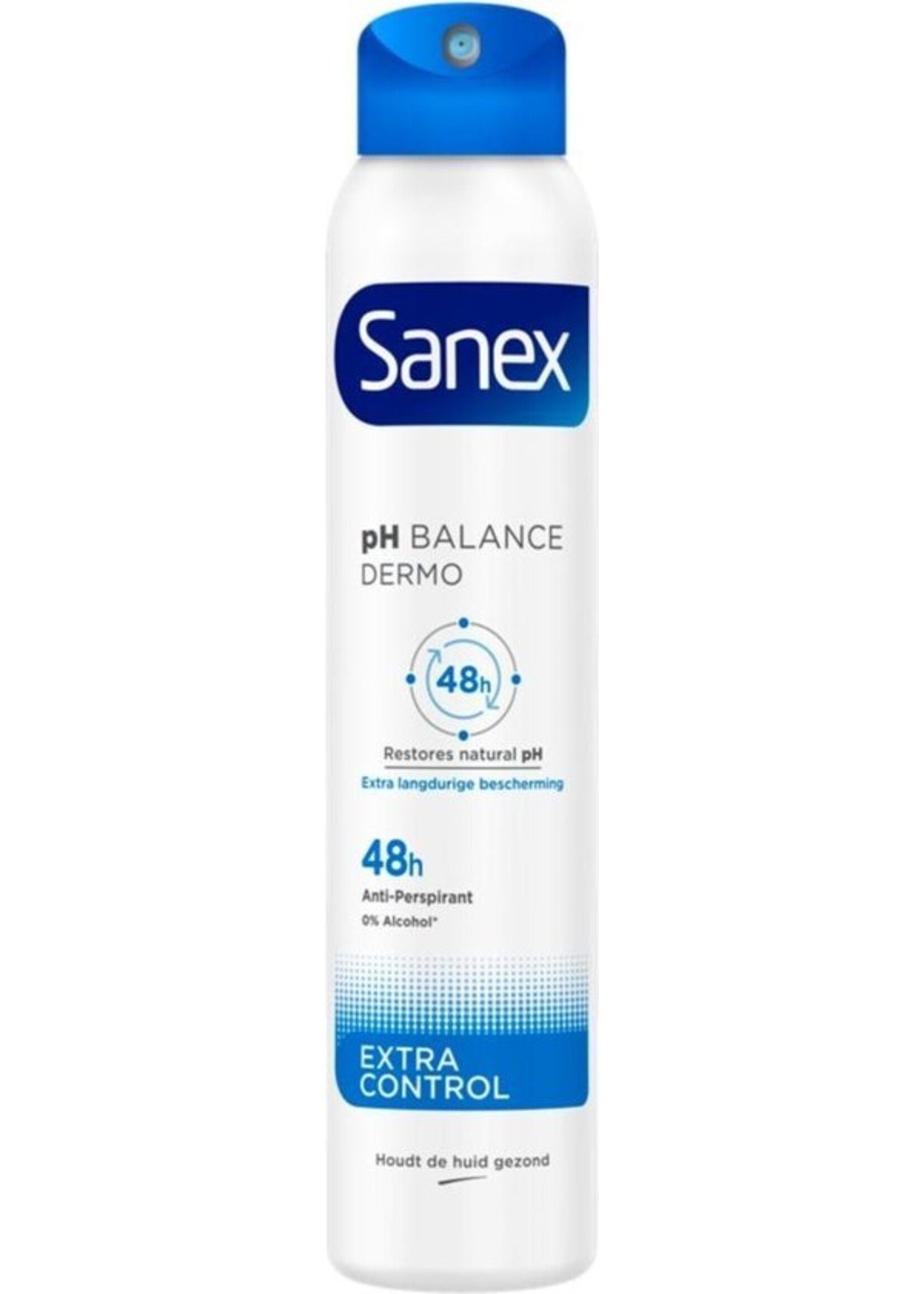 6x Sanex Deodorant Spray Dermo Invisible 200 ml