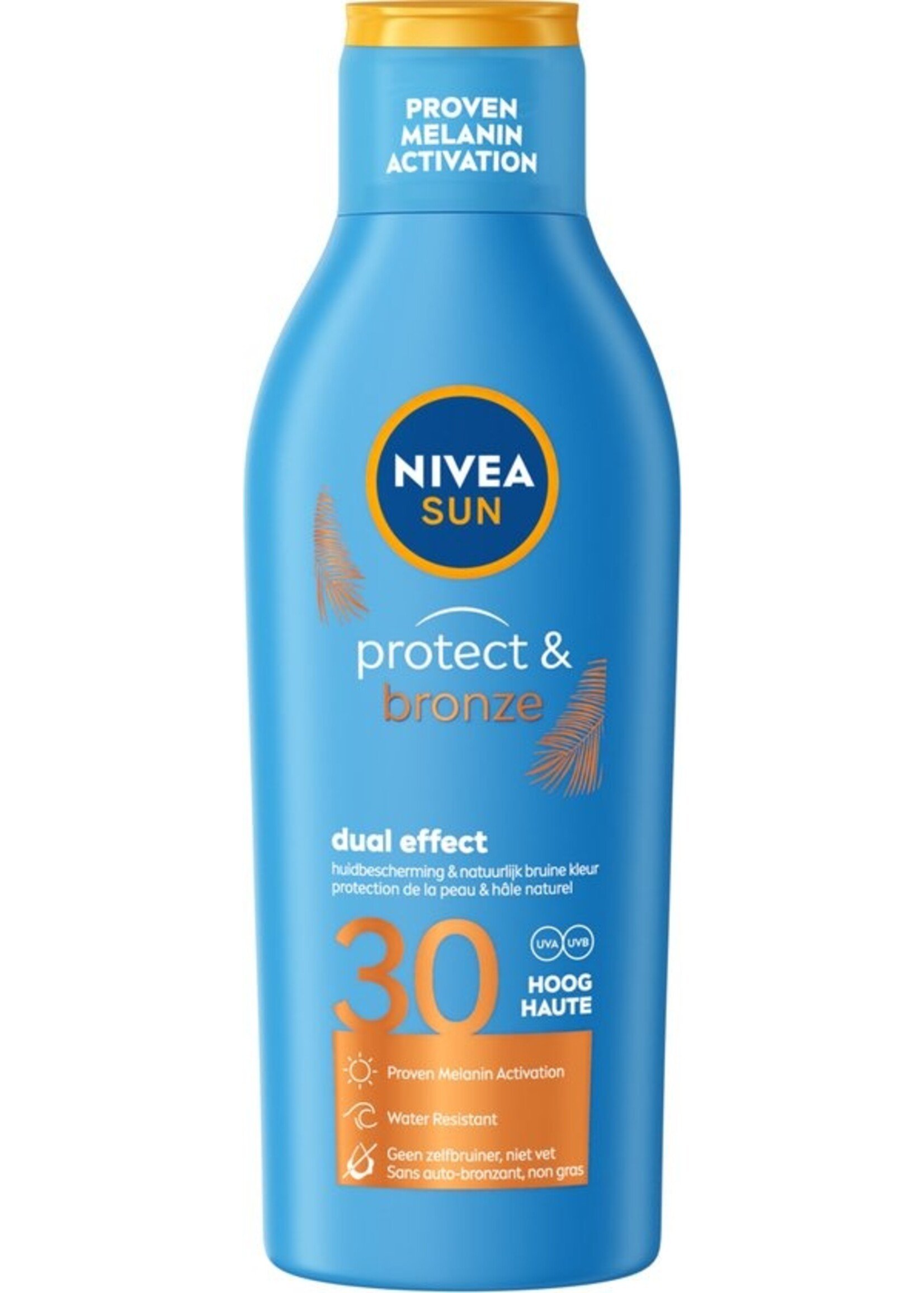 NIVEA SUN Protect & Bronze Zonnebrand Melk SPF 30 - 200 ml