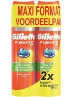 GILLETTE Gillette Scheergel - Fusion5 - 2 x 200 ml - Voordeelpak