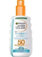 Garnier Ambre Solaire Invisible Protect Refresh Transparente Zonnebrandspray SPF 50 - 200ml