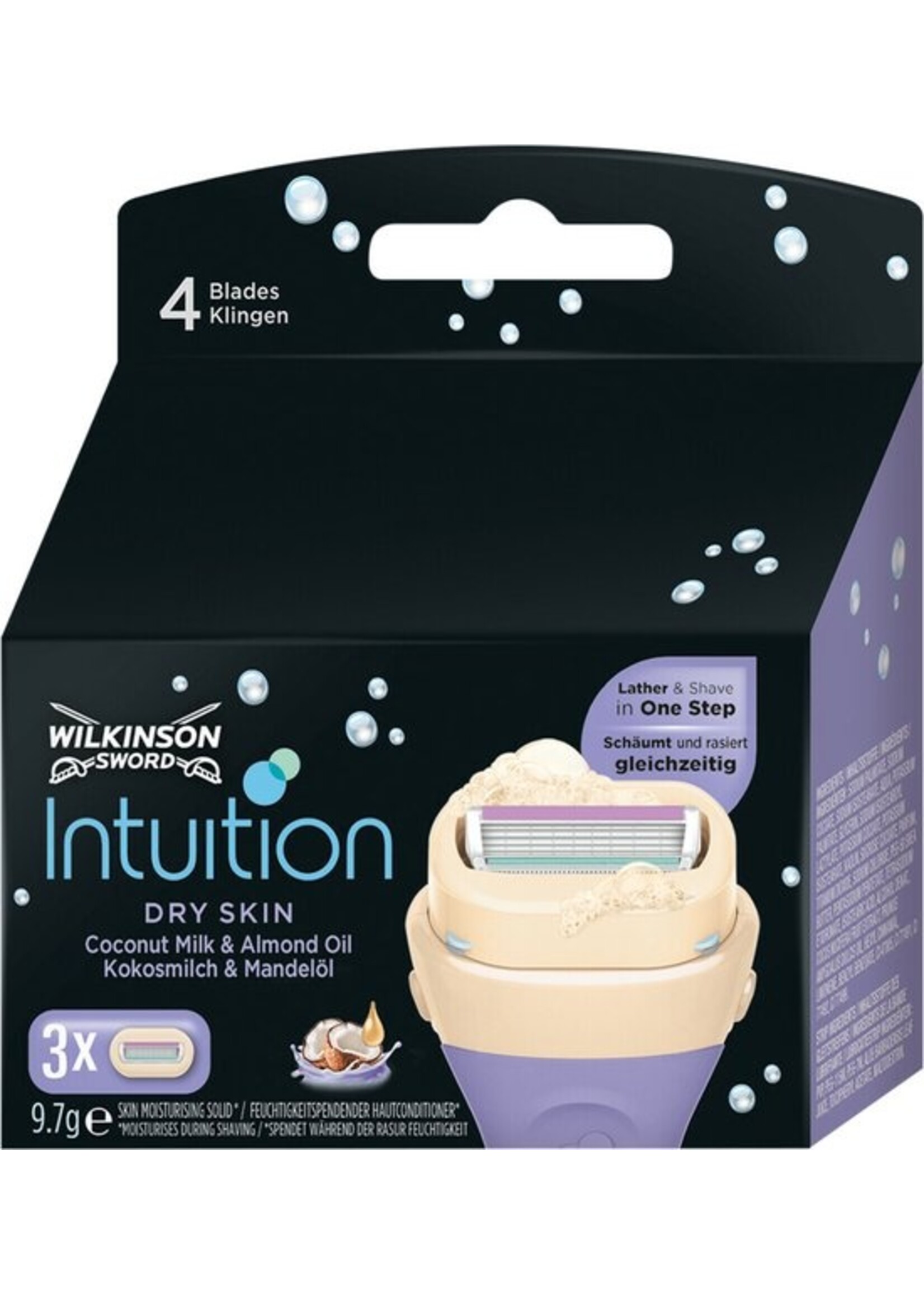 Wilkinson Scheermesjes Wilkinson Intuition Mesjes Dry Skin - 3 mesjes