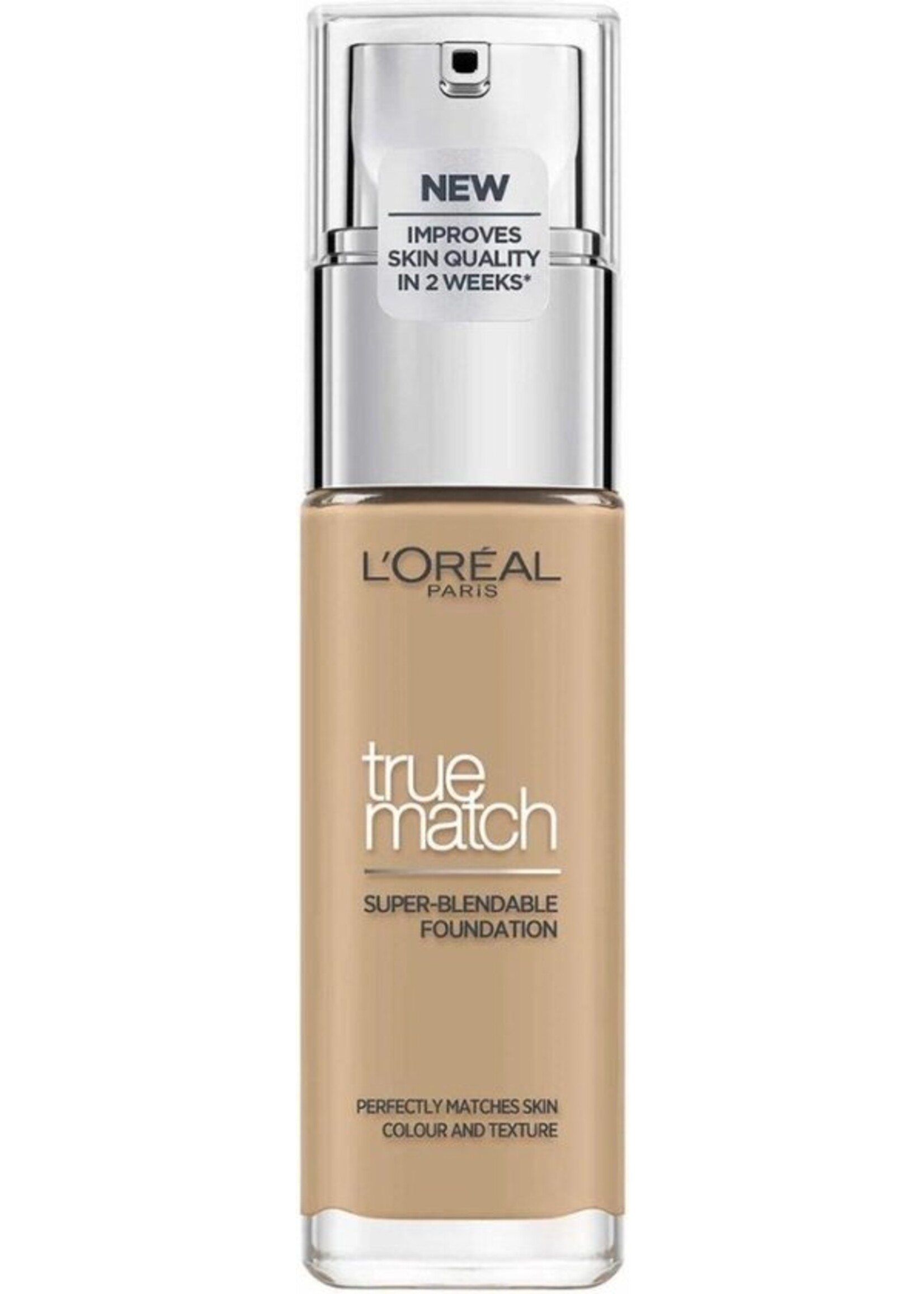 L'Oréal  L’Oréal Paris - True Match Foundation - 3D/W  - Natuurlijk Dekkende Foundation met Hyaluronzuur en SPF 16 - 30 ml