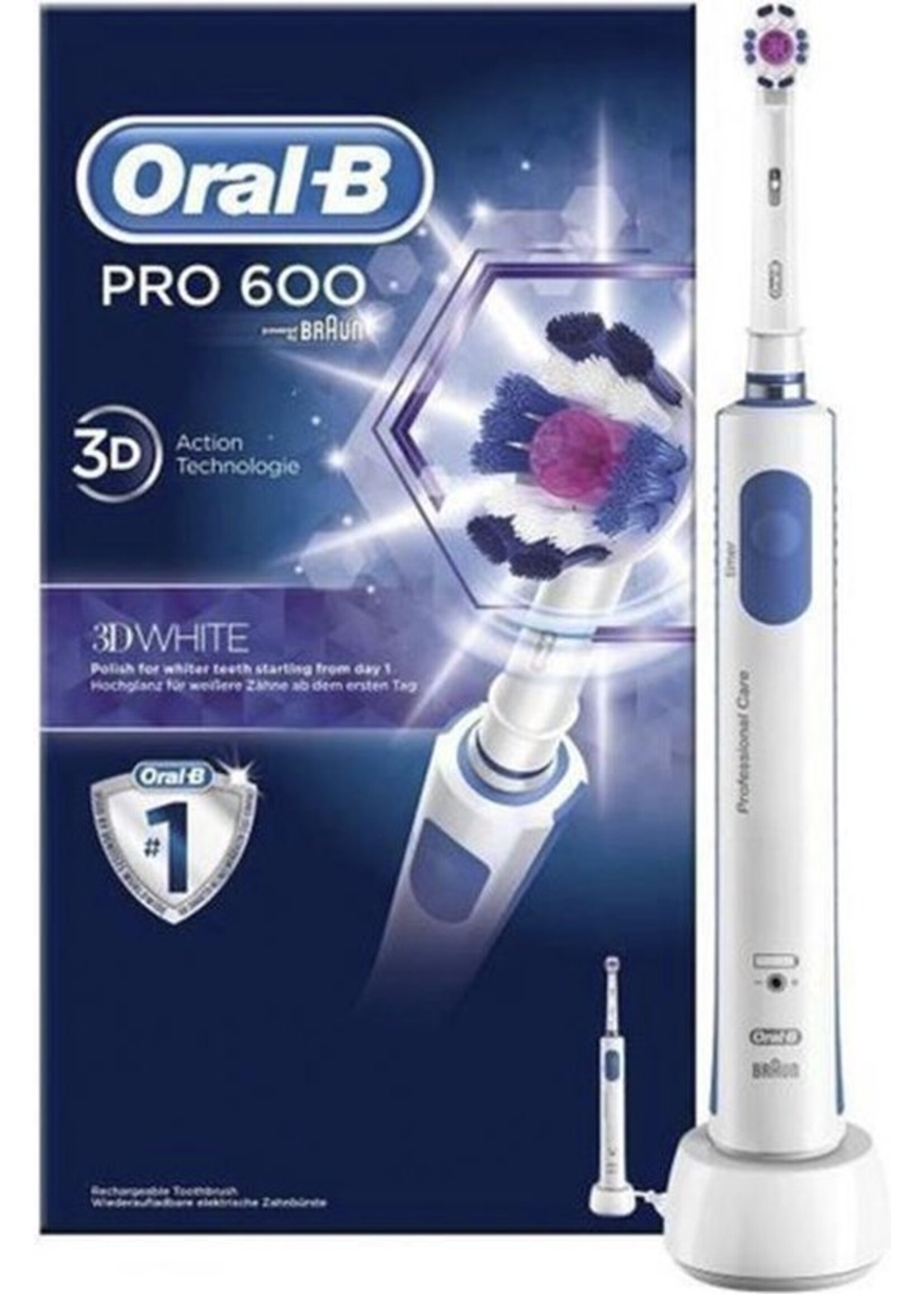 Oralb Braun Oral-B White & Clean 600 BOX