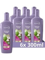 Andrélon Kokos Care Shampoo - 6 x 300 ml - Voordeelverpakking