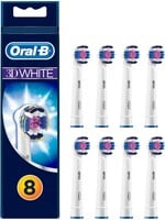 Oralb Braun Oral-B 3D White - Opzetborstels  - 8 Stuks - Brievenbusverpakking