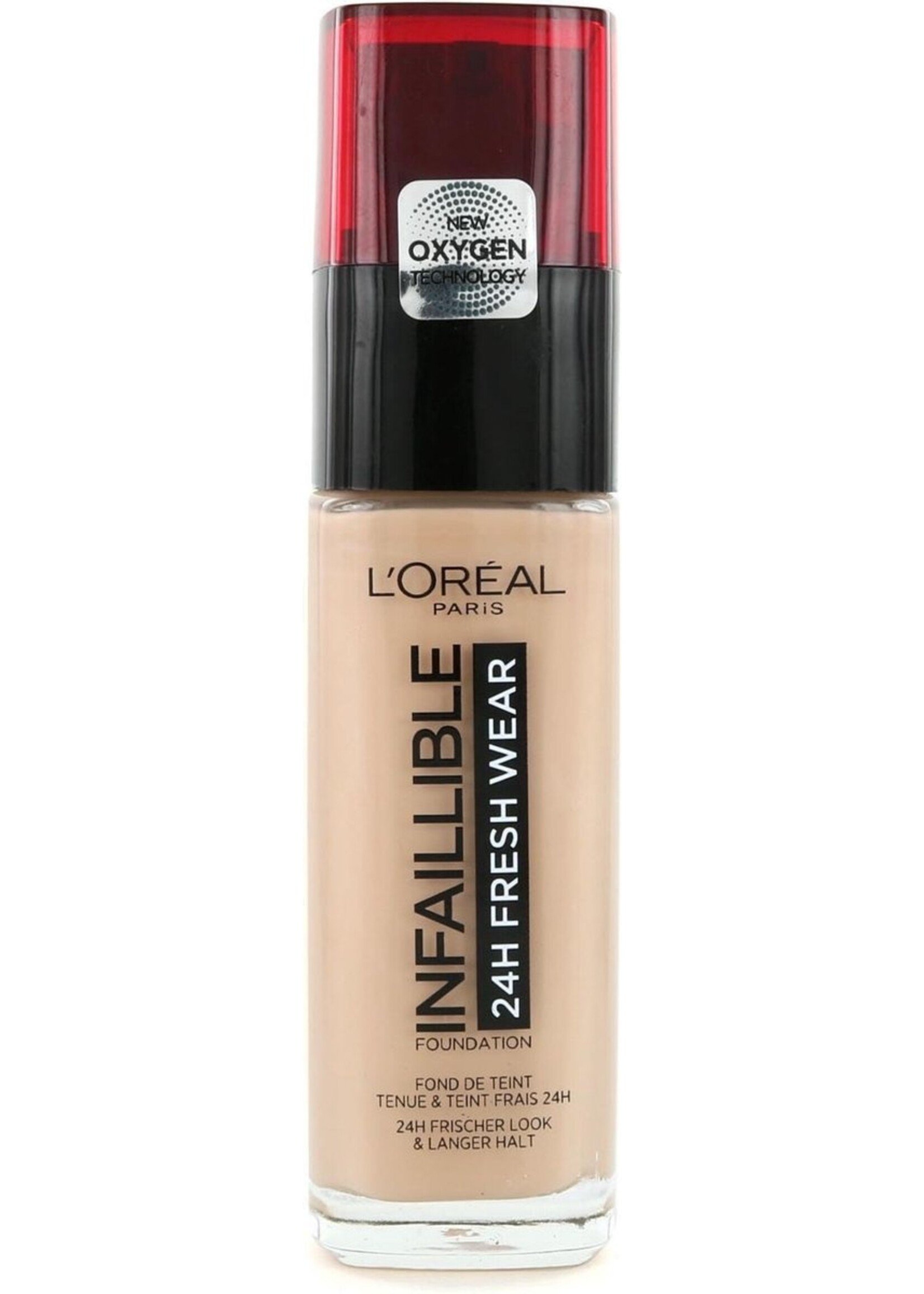 L'Oréal  L’Oréal Paris Infallible 24Hr Fresh Wear Foundation - 145 Rose Beige