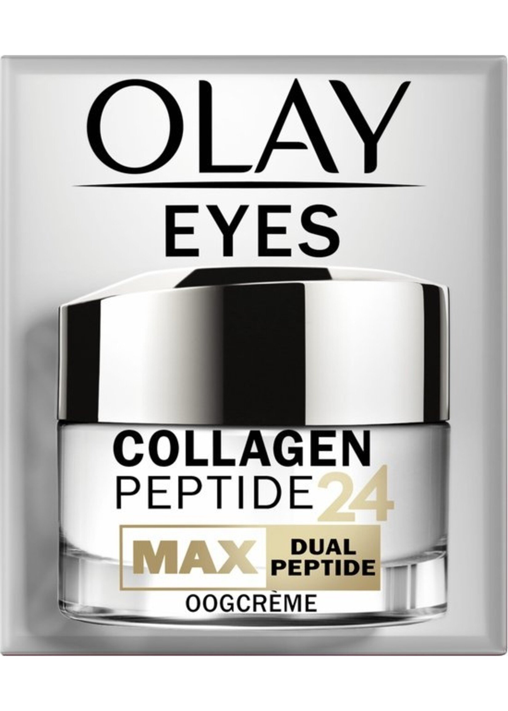 Olay Collageenpeptide 24 Max - Oogcrème - Met Collageenpeptide & Niacinamide -Parfumvrij - 15ml