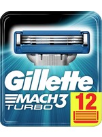 GILLETTE Gillette Scheermesjes Mach3 Turbo 12 stuks