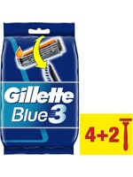 GILLETTE Gillette Blue III - 6 stuks - Wegwerpscheermesjes