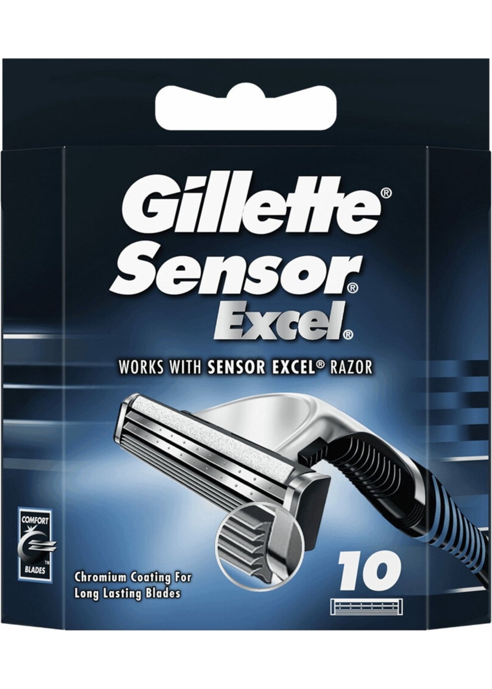 GILLETTE Gillette Sensor Excel - 10 stuks - Scheermesjes