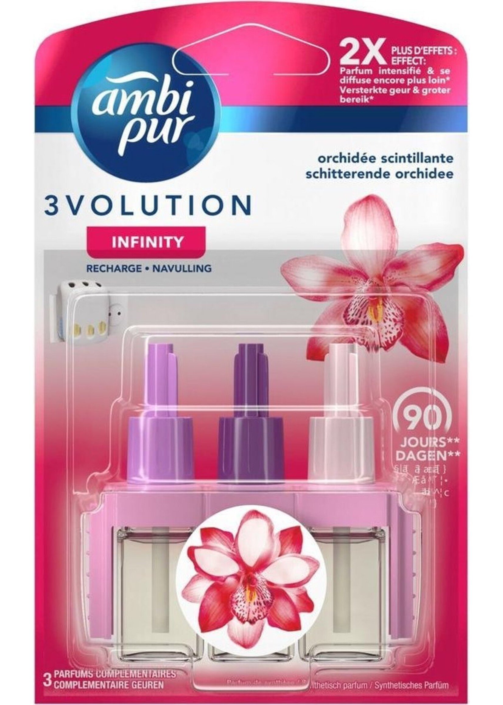 Ambi Pur 3volution Schitterende Orchidee Navulling 20 ml