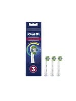 Oralb Braun Oral-B FlossAction - Met CleanMaximiser-technologie - Opzetborstels - 3 Stuks