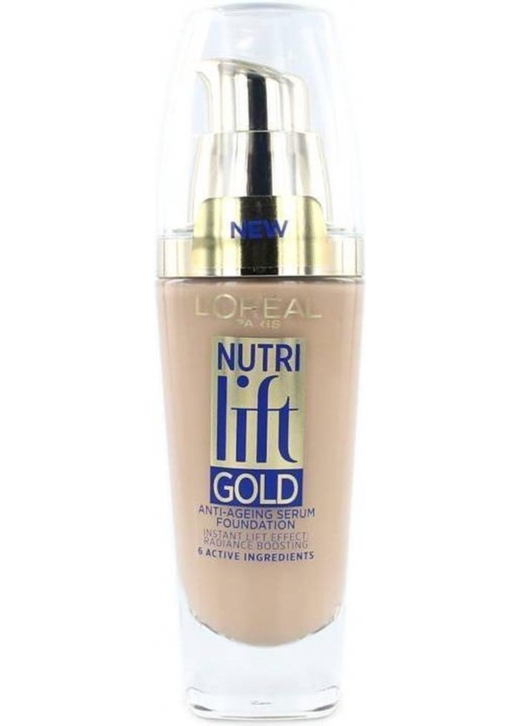 L'Oréal  L'Oréal Nutri Lift Gold Anti-Ageing Serum Foundation - 160 Rose Beige