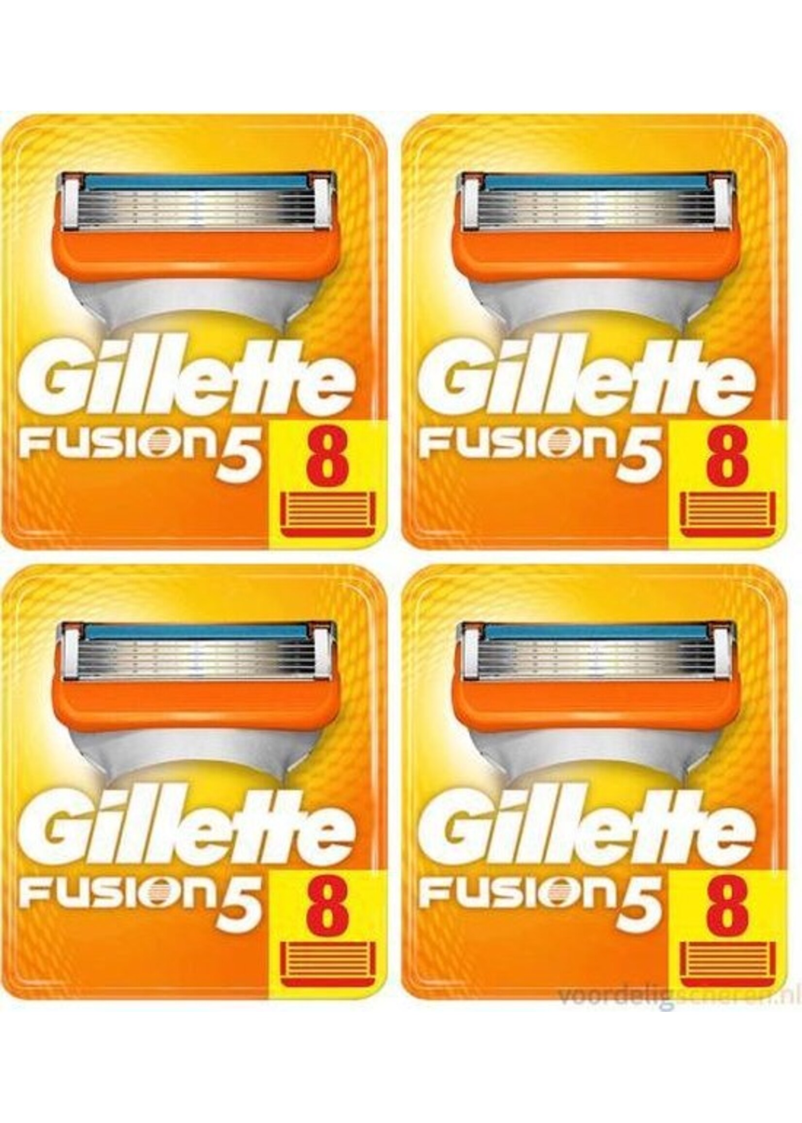 GILLETTE GILLETTE FUSION 4X8 =32 STUKS