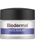 Biodermal Anti Age nachtcrème 50+ - Nachtcrème met niacinamide & sheaboter - Helpt rimpels verminderen - 50ml