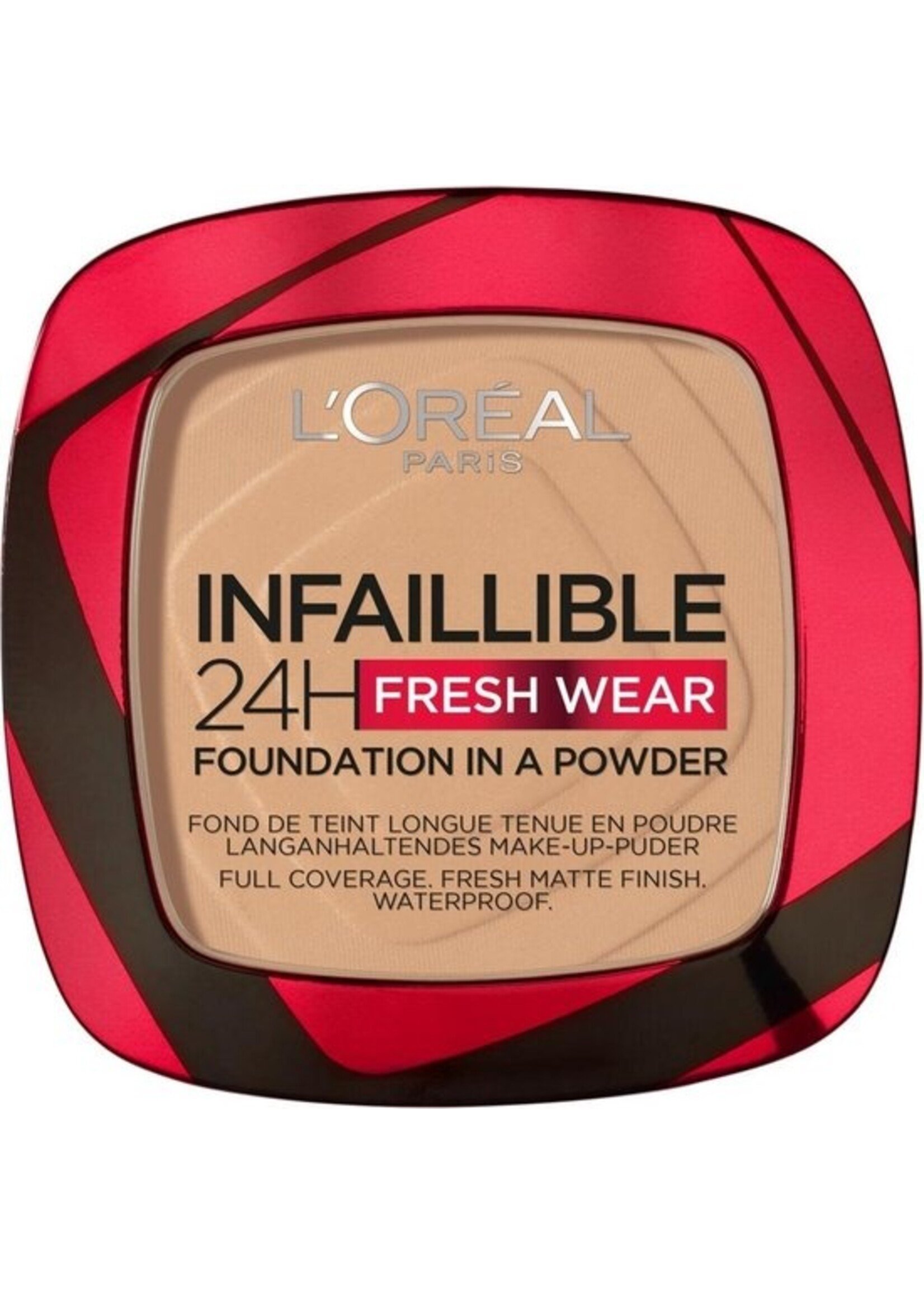 L'Oréal  L’Oréal Paris - Infaillible 24h Fresh Wear Powder Foundation - 140 Golden Beige