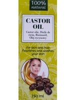 Castorolie 100% Natural - Voor Huid en Haar - 150 ML - 100% natuurlijk Castor Oil