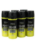 AXE - You Clean Fresh Deodorant- 6 x 150 ml - Voordeelverpakking