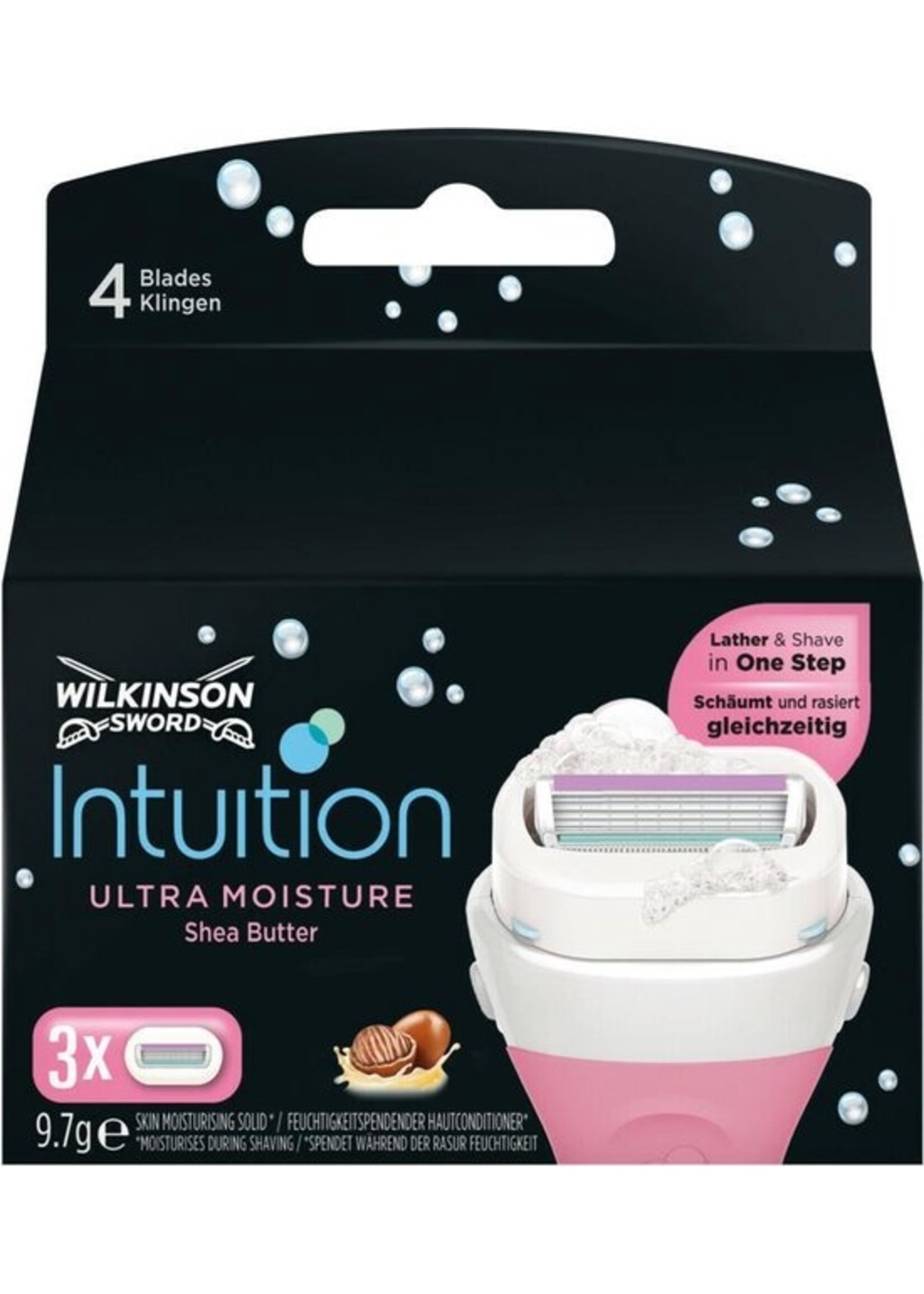 3x Wilkinson Woman Scheermesjes Intuition Ultra Moisture 3 stuks