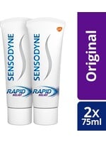 Sensodyne Sensodyne Rapid Relief Whitening - 2 X 75 ML- Tandpasta