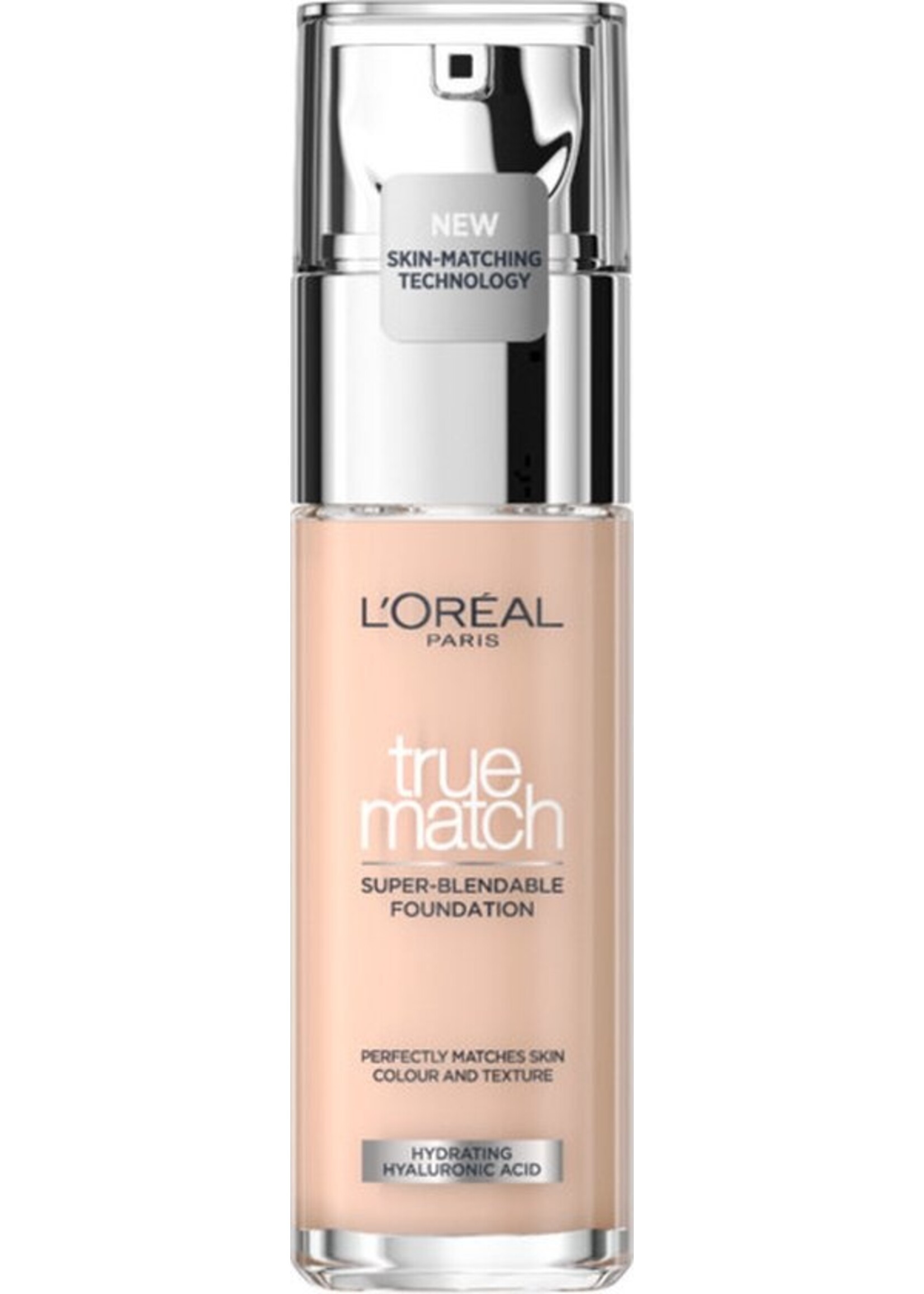 L'Oréal  L’Oréal Paris - True Match Foundation - 5.R/C  - Natuurlijk Dekkende Foundation met Hyaluronzuur en SPF 16 - 30 ml