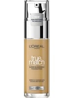 L'Oréal  L’Oréal Paris - True Match Foundation - 4D/W  - Natuurlijk Dekkende Foundation met Hyaluronzuur en SPF 16 - 30 ml