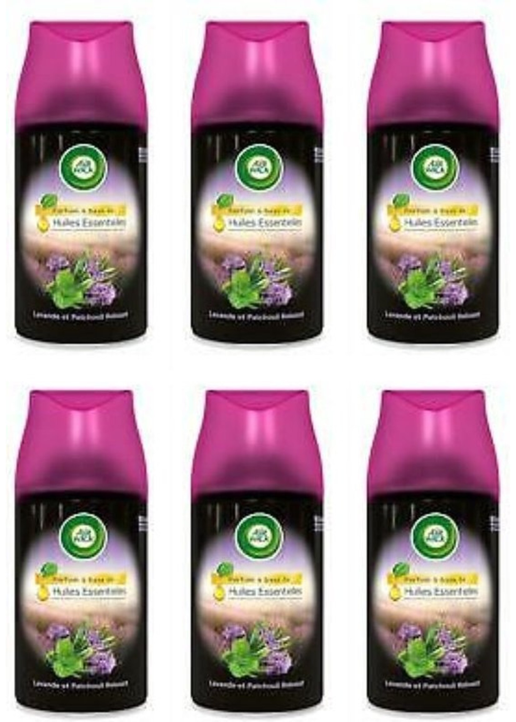 Airwick Freshmatic Max Navullingen Pure Lavendel & Patchouli - Voordeelverpakking 6 Stuks