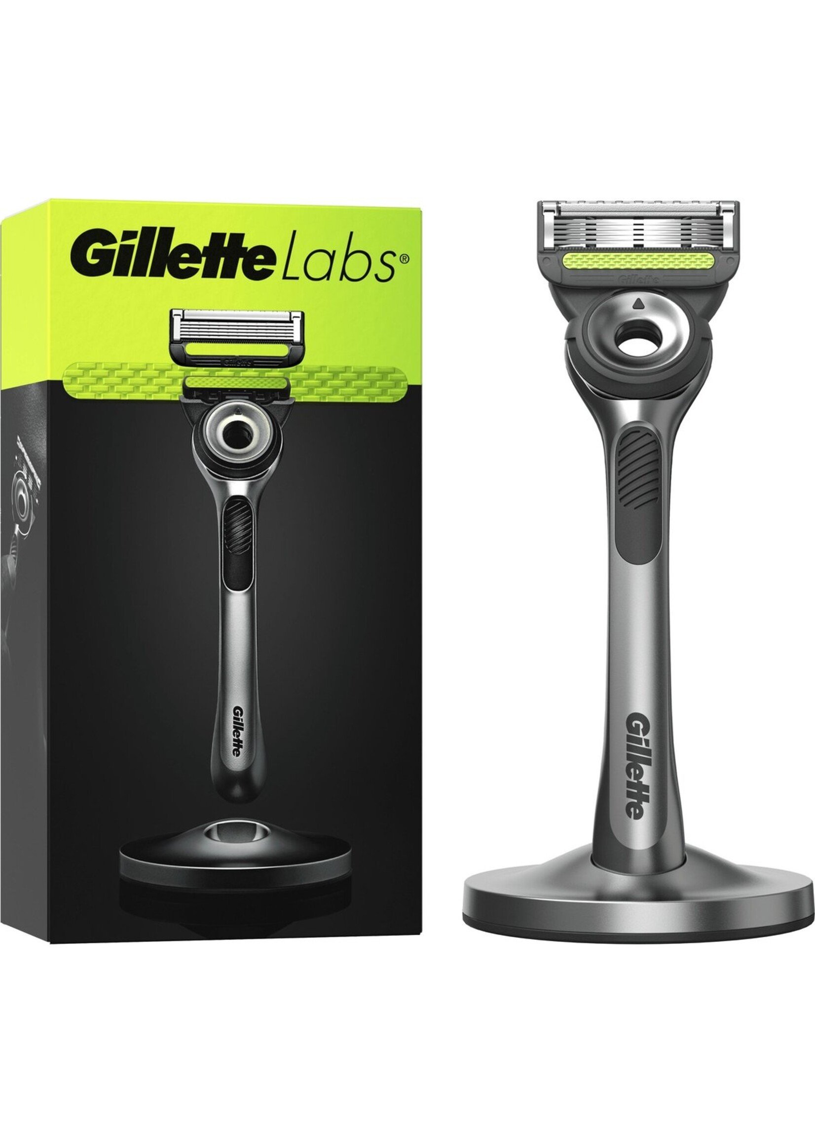 GILLETTE GilletteLabs With Exfoliating Bar Van Gillette - Magnetische Houder - 1 Handvat - 1 Scheermesje