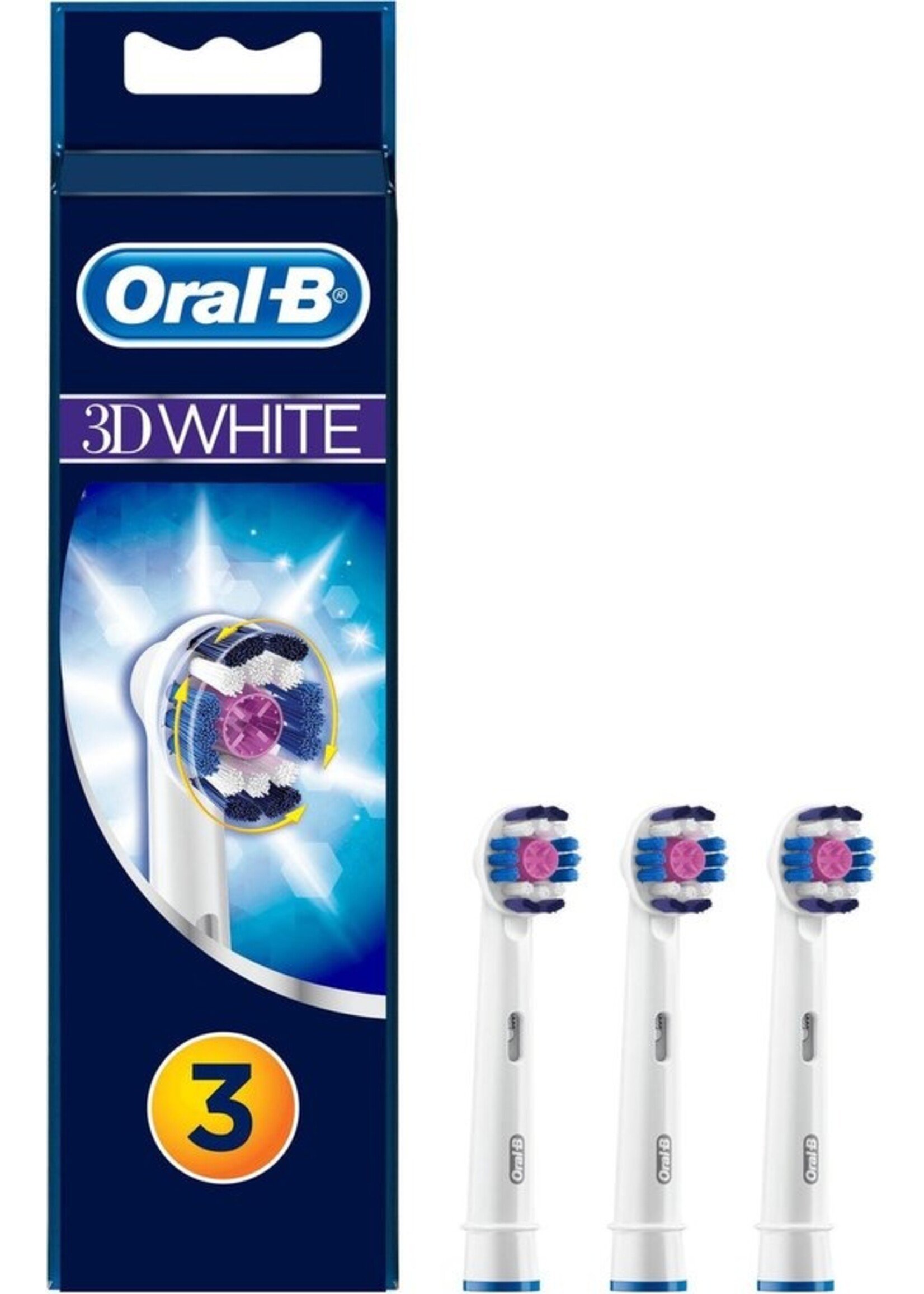 Oralb Braun Oral-b Refill Eb18-3 3d White 3