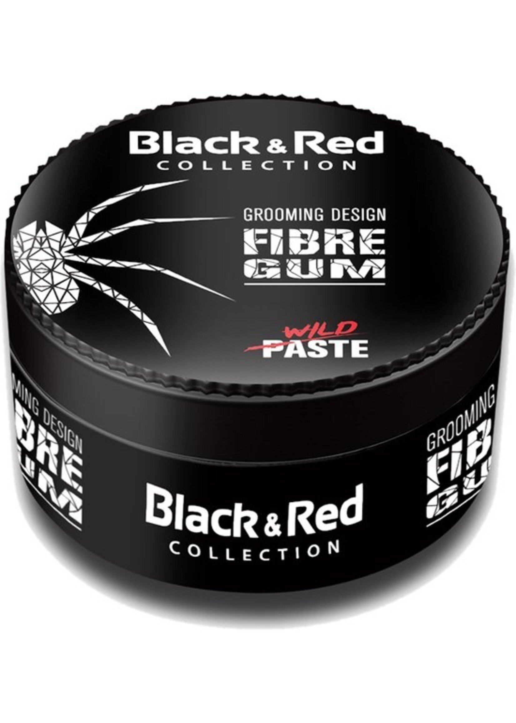 BLACK & RED Collection Fiber Gum Spider Hair Wax