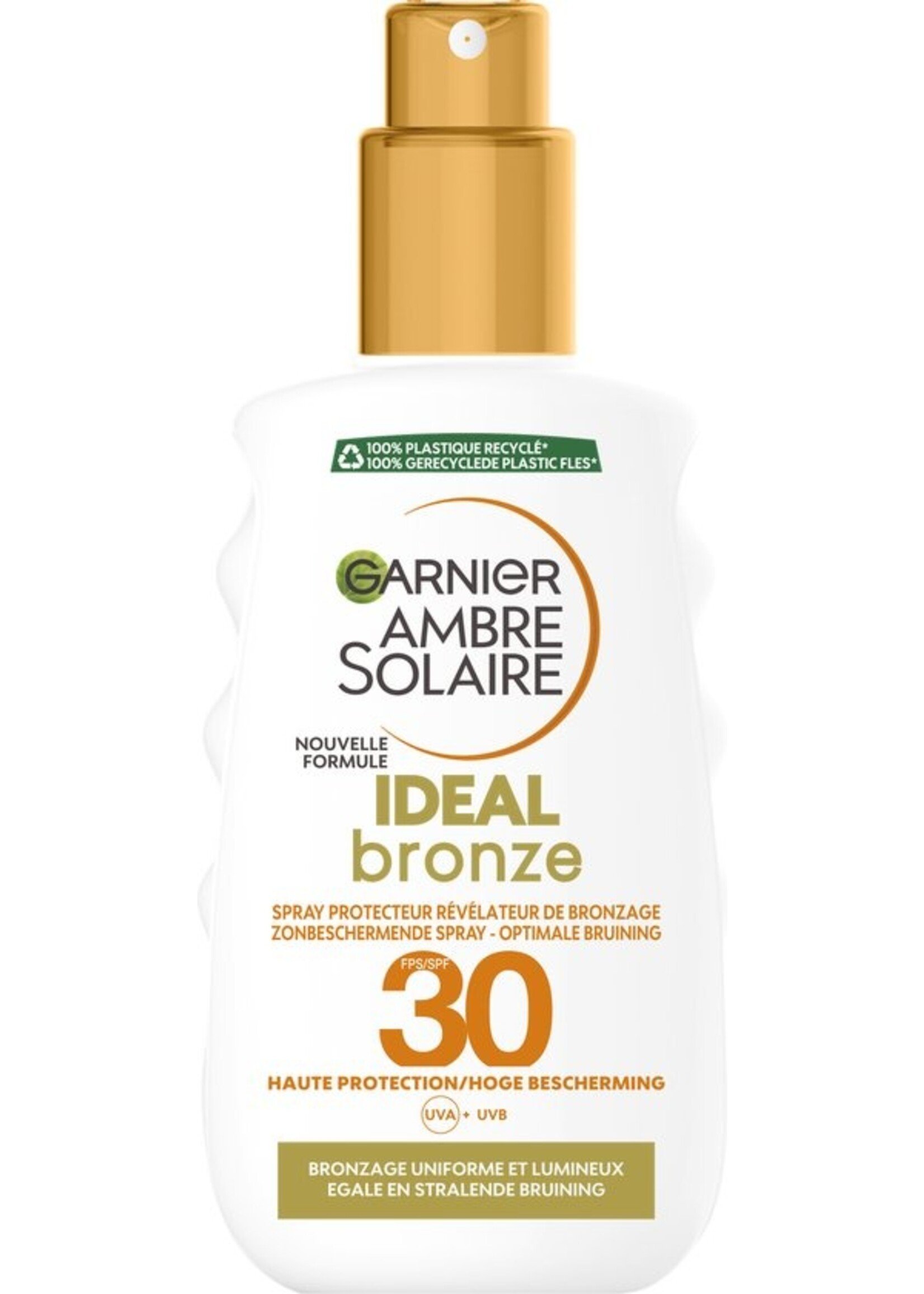 Garnier Ambre Solaire Ideal Bronze Zonnebrand spray SPF 30 - 200 ml