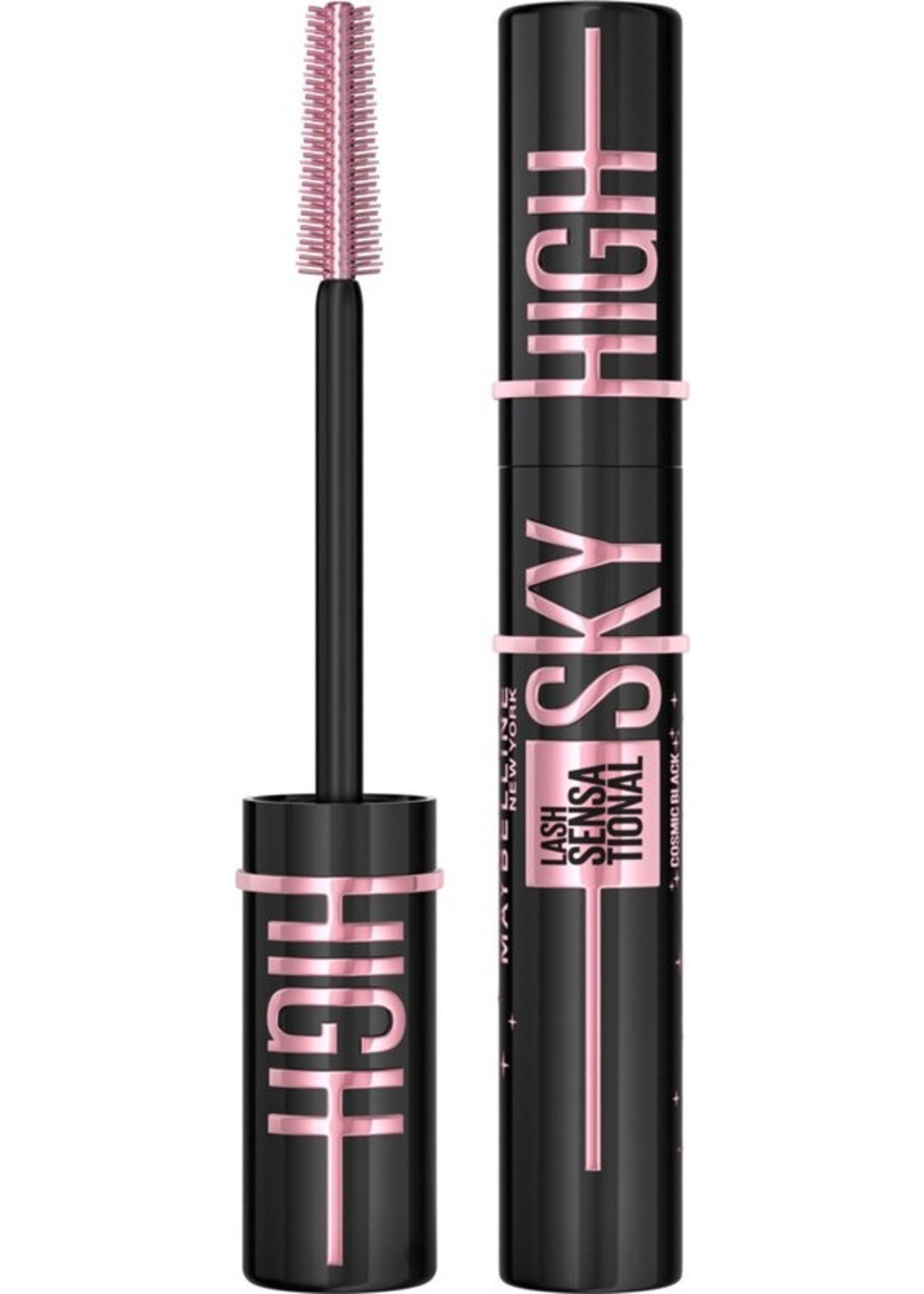 Maybelline New York Lash Sensational Sky High - Cosmic Black - Zwart - Lengte Mascara - 7.2 ml