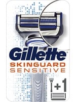 GILLETTE Gillette Skinguard Sensitive Scheersysteem + 1 Scheermesje