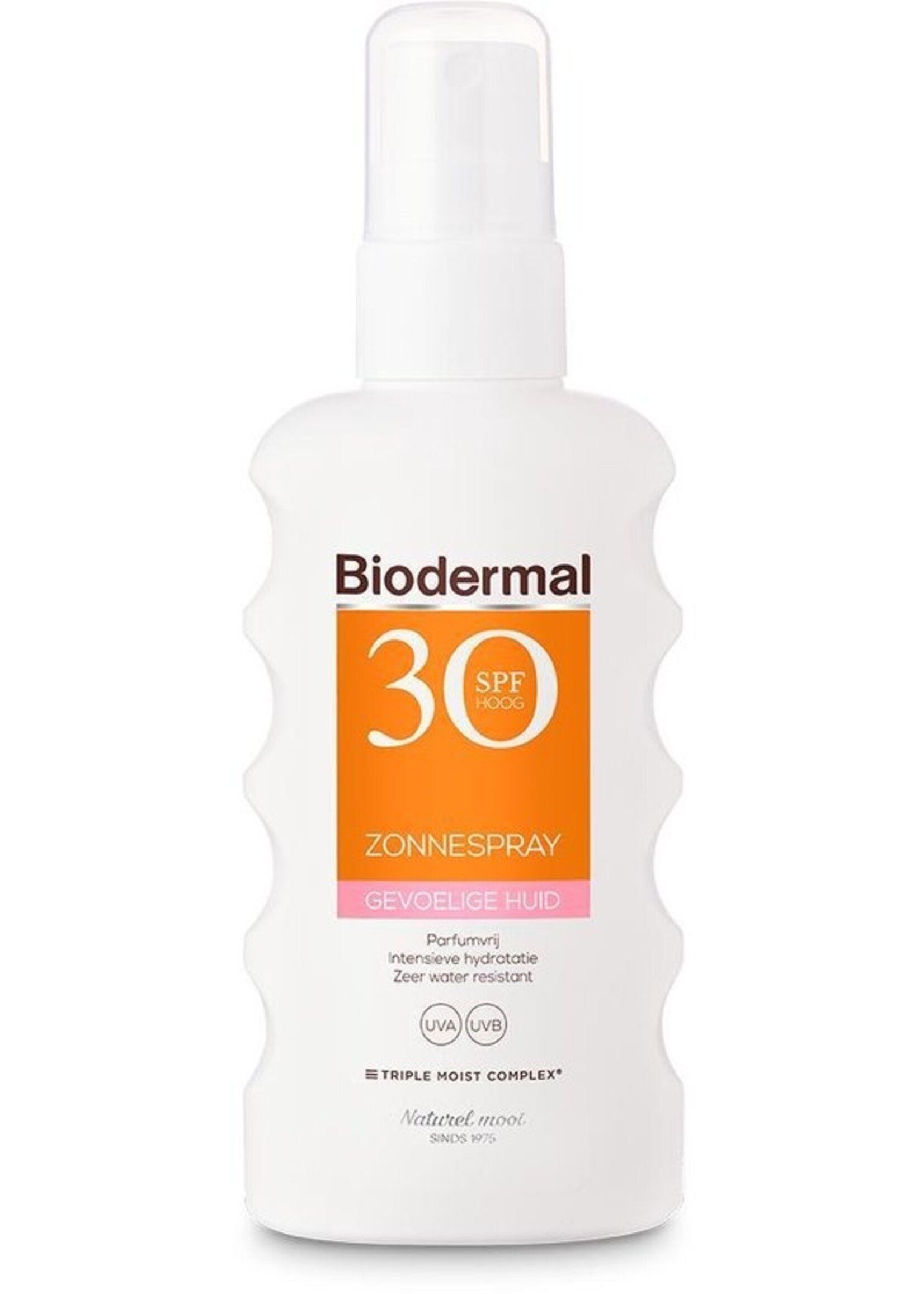 Biodermal Zonnebrand spray voor de gevoelige huid SPF 30 - 175ml - Zonnespray