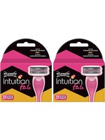 Wilkinson Scheermesjes Intuition f.a.b. - 6 mesjes (2x3)