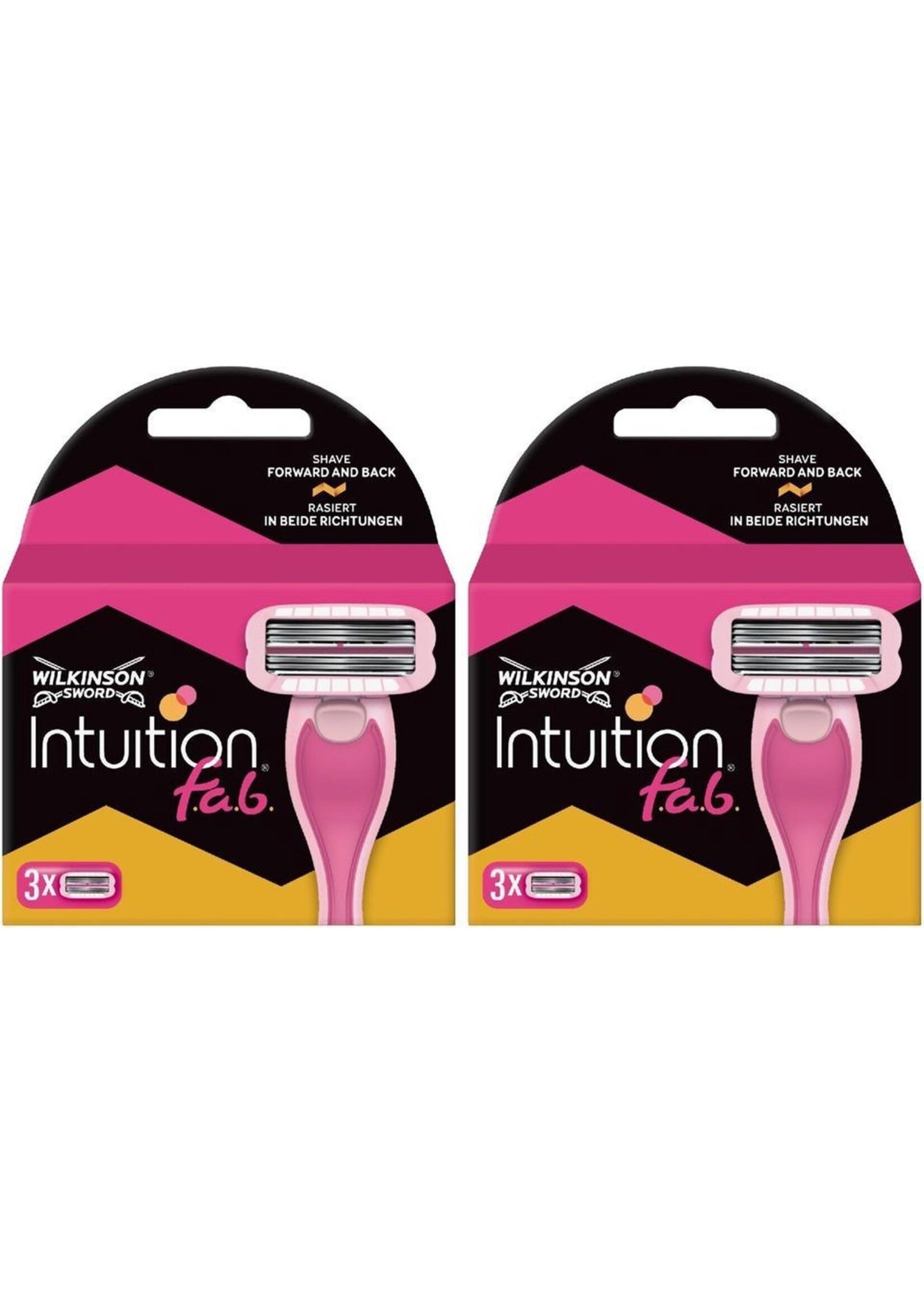 Wilkinson Scheermesjes Intuition f.a.b. - 6 mesjes (2x3)