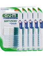 GUM Soft Picks Large - 5 x 40 stuks - Ragers - Voordeelverpakking