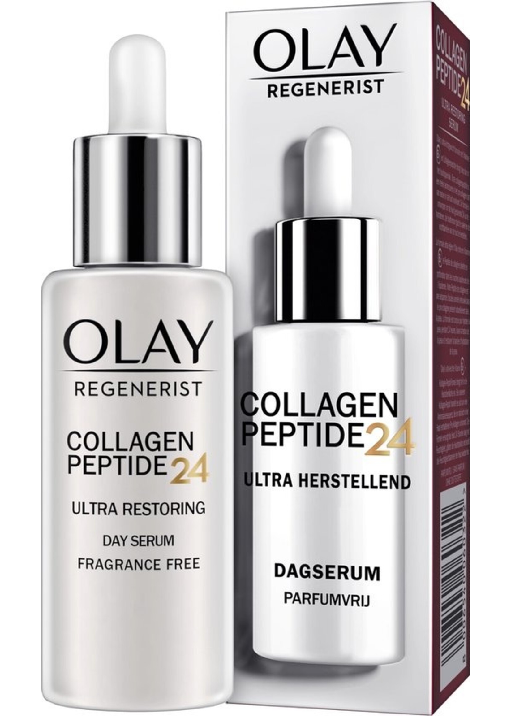 Olay Regenerist Collagen Peptide24 - Ultra Herstellend Dagserum - Parfumvrij - 40ml